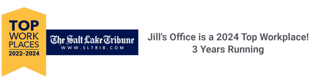 Top Workplaces Award Jill's Office