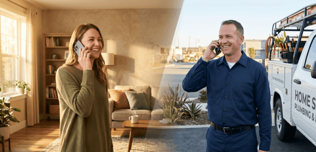 Customer Trust a Contractor on the Phone