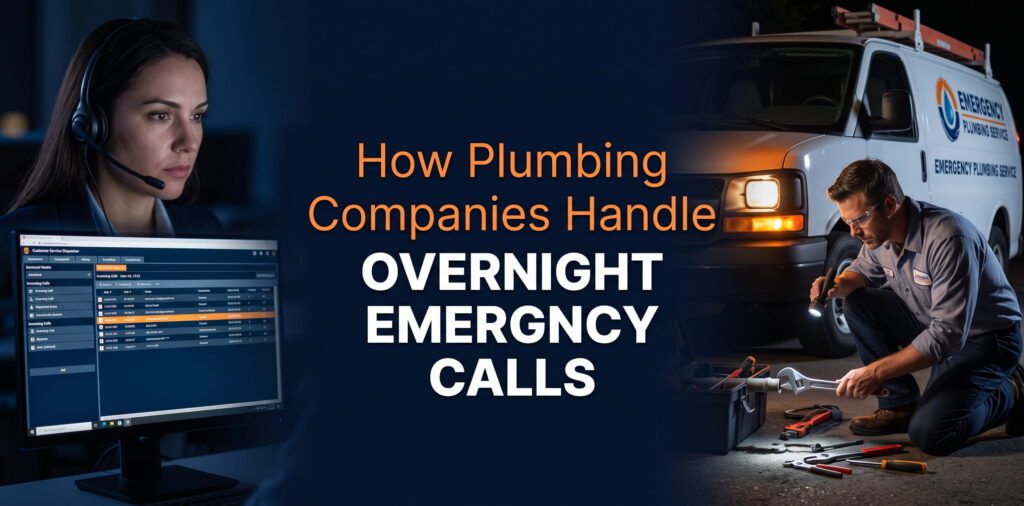 How Do Plumbing Companies Handle Emergency Calls Overnight